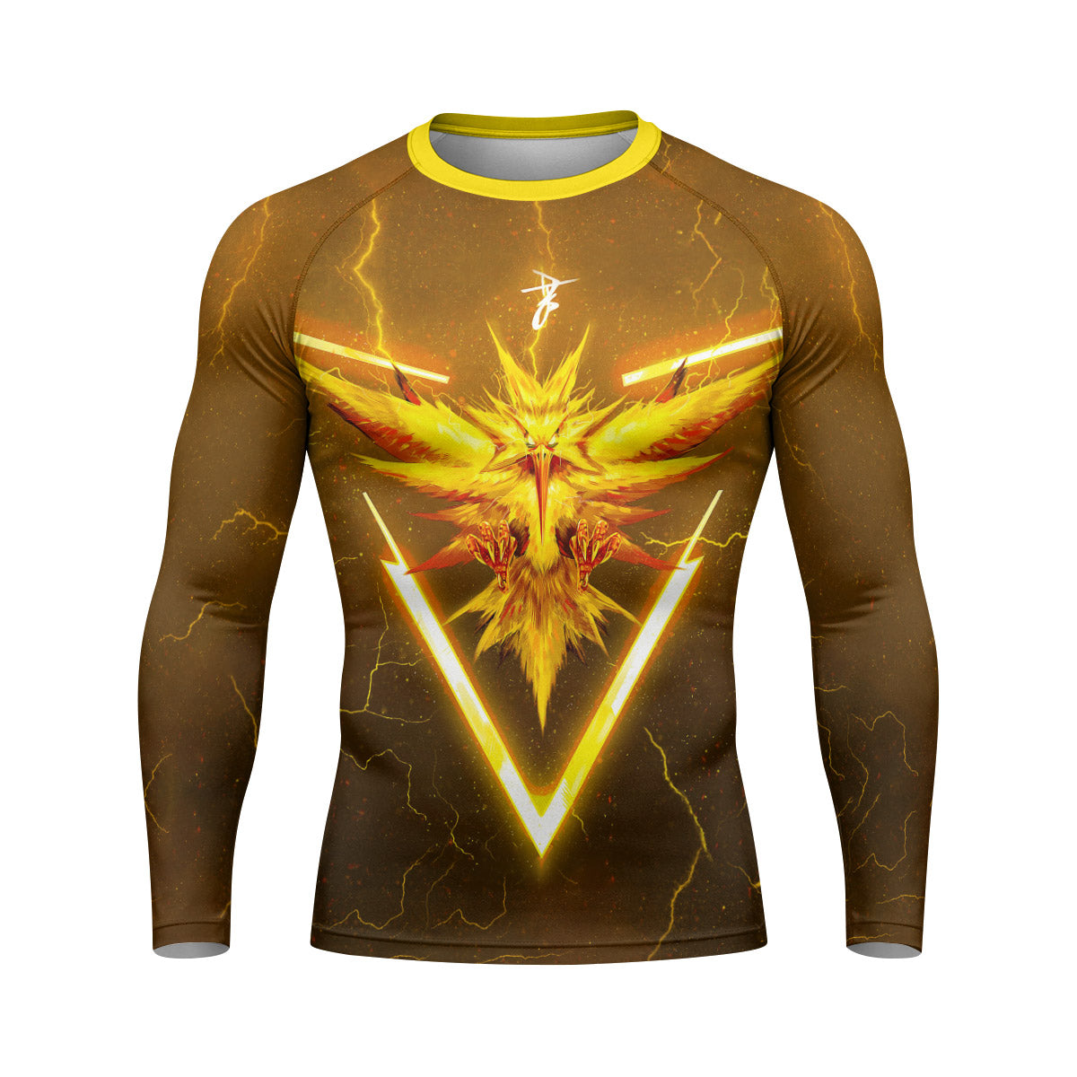  Pokemon Go Zapdos Rash Guard
