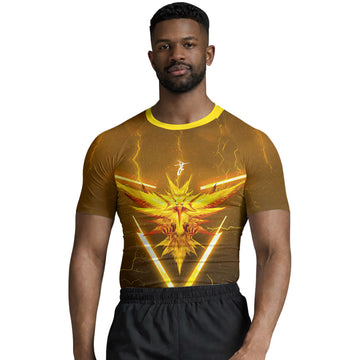  Pokemon Go Zapdos Rash Guard