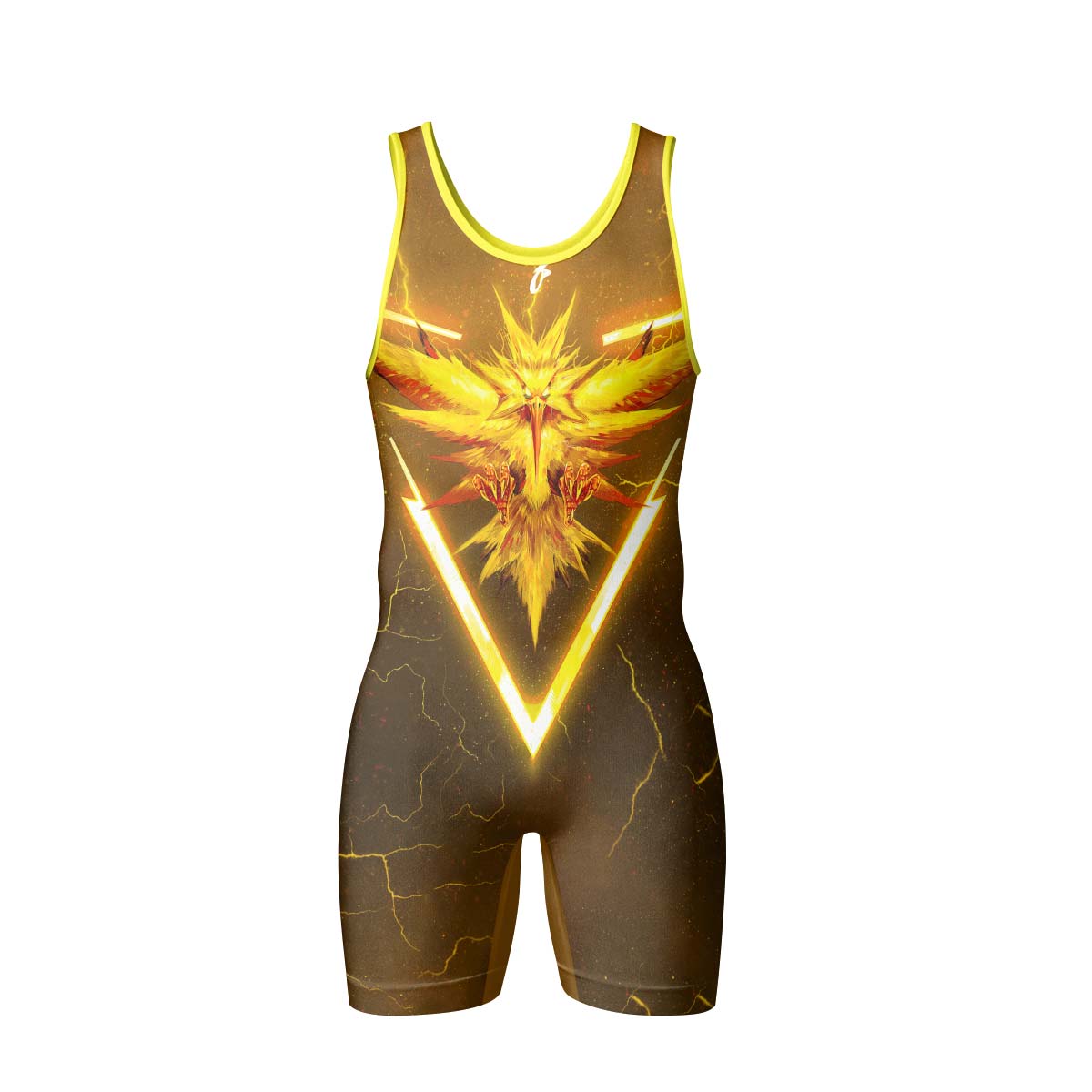  Pokemon Go Zapdos Wrestling Singlet