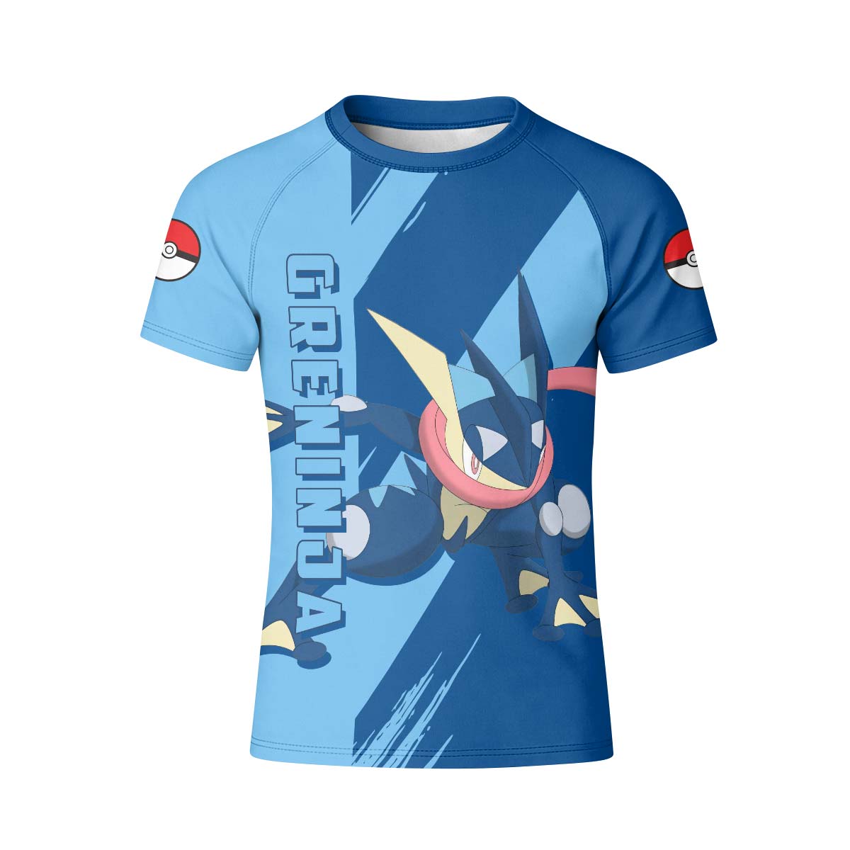 Pokemon Greninja Kid Rash Guard