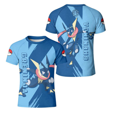 Pokemon Greninja Kid Rash Guard