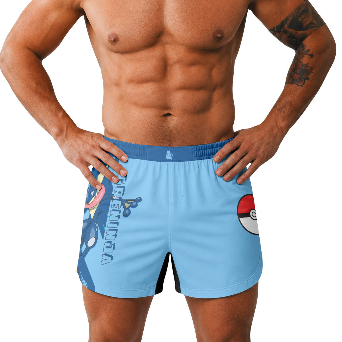 Pokemon Greninja Grappling Shorts