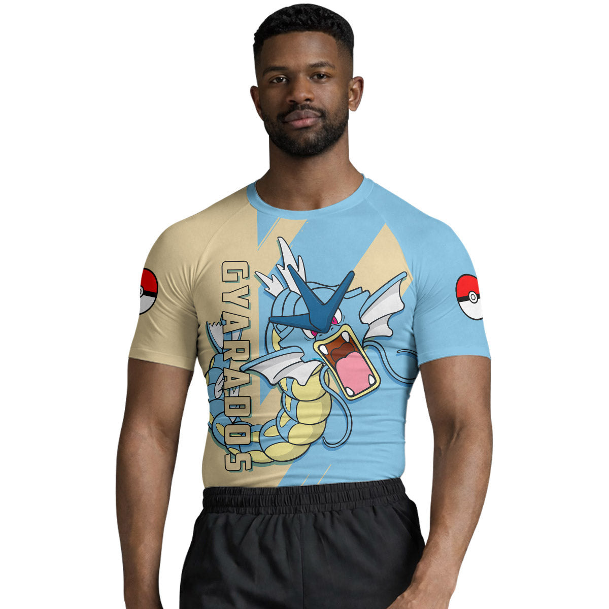 Pokemon Gyarados Rash Guard