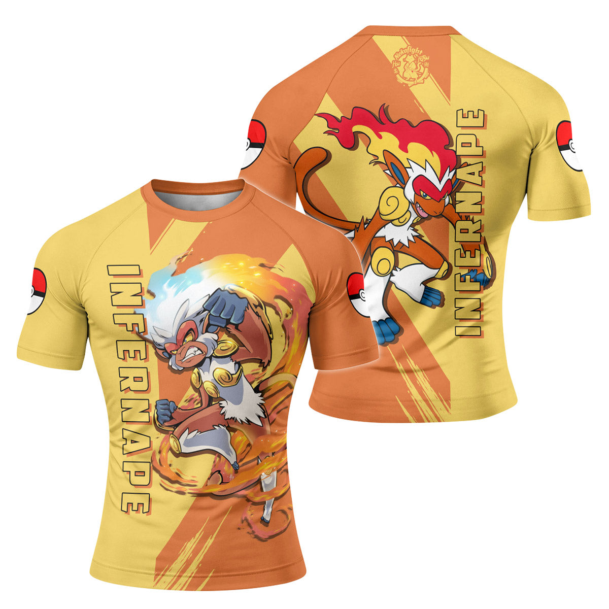 Pokemon Infernabe Rash Guard