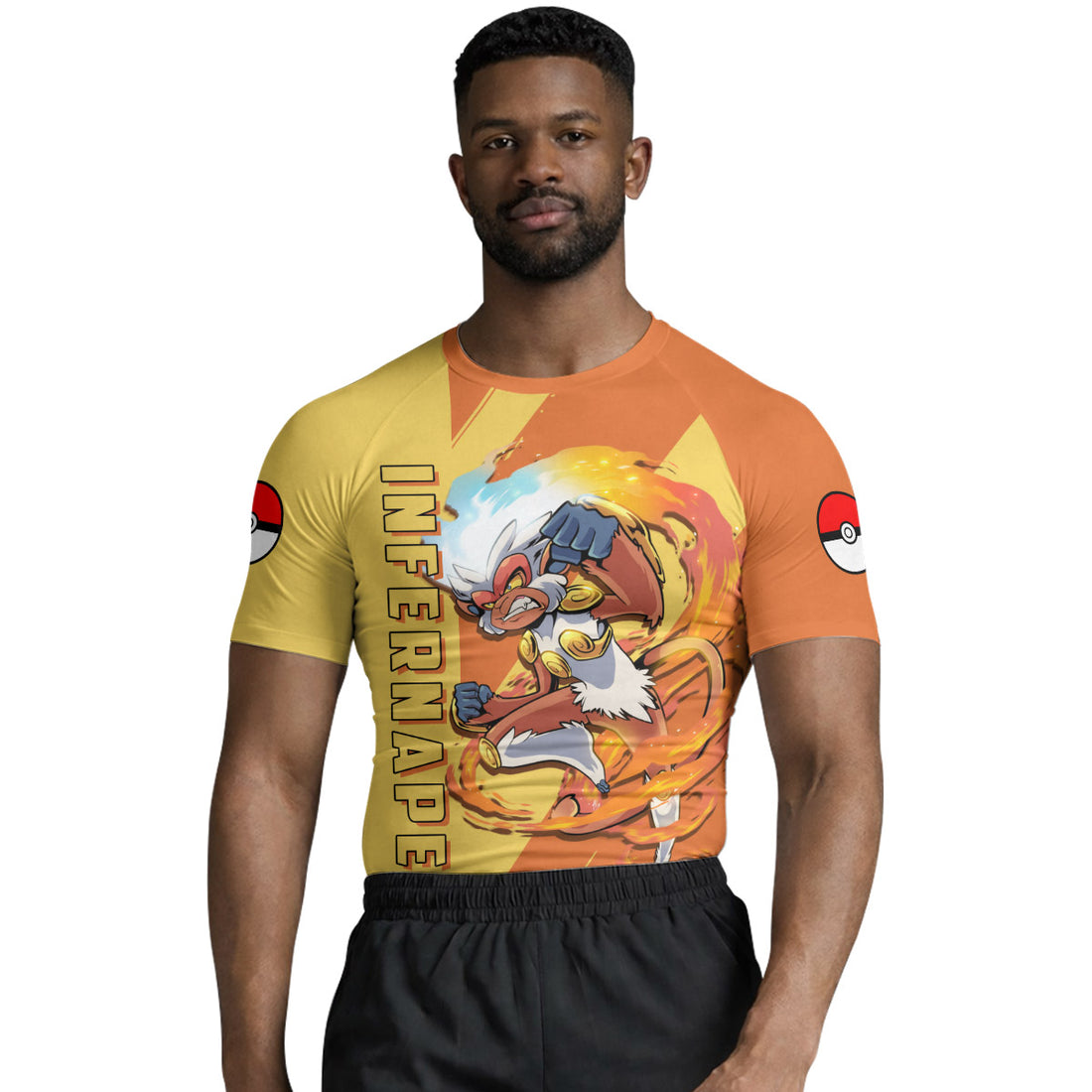 Pokemon Infernabe Rash Guard