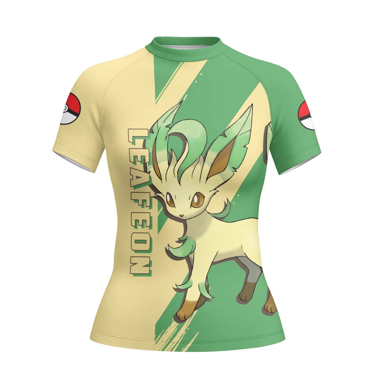 Pokemon Leafeon Rash Guard
