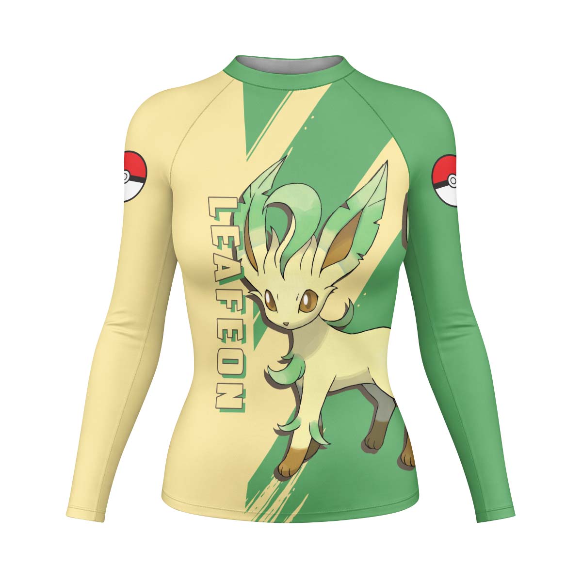 Pokemon Leafeon Rash Guard