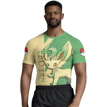 Pokemon Leafeon Rash Guard