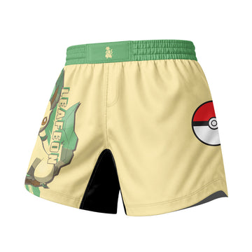 Pokemon Leafeon Grappling Shorts