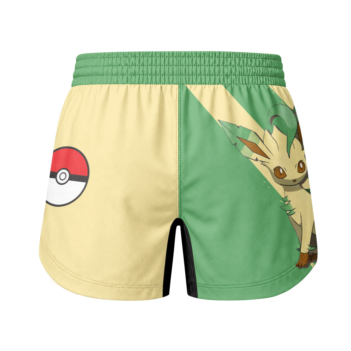 Pokemon Leafeon Grappling Shorts