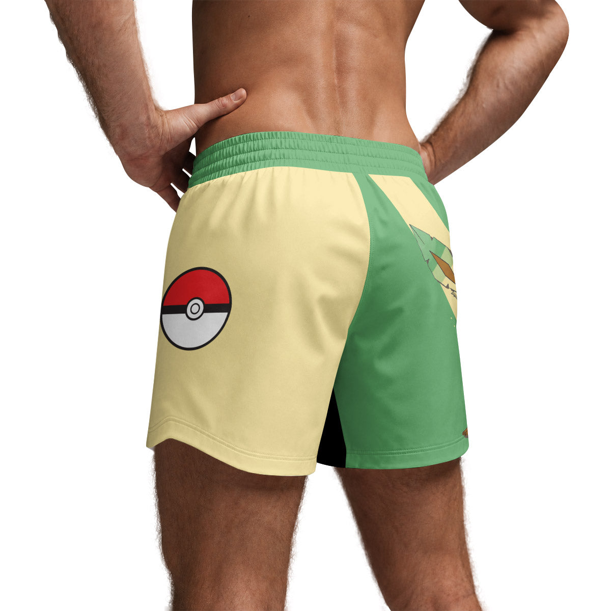 Pokemon Leafeon Grappling Shorts