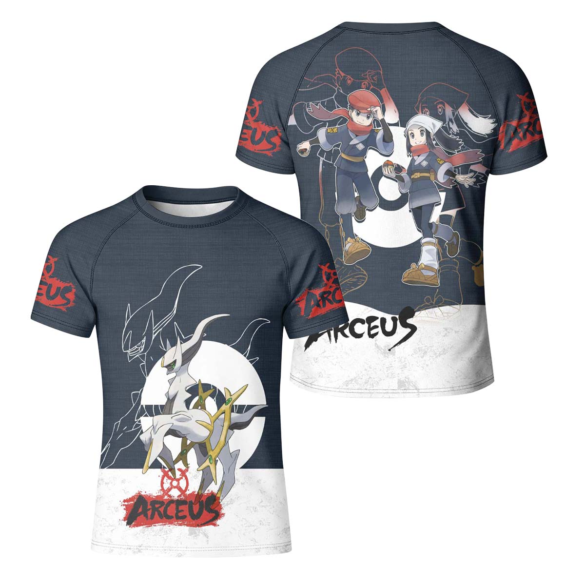  Pokemon Legend Arceus Kid Rash Guard