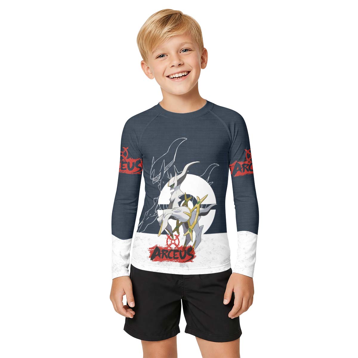  Pokemon Legend Arceus Kid Rash Guard
