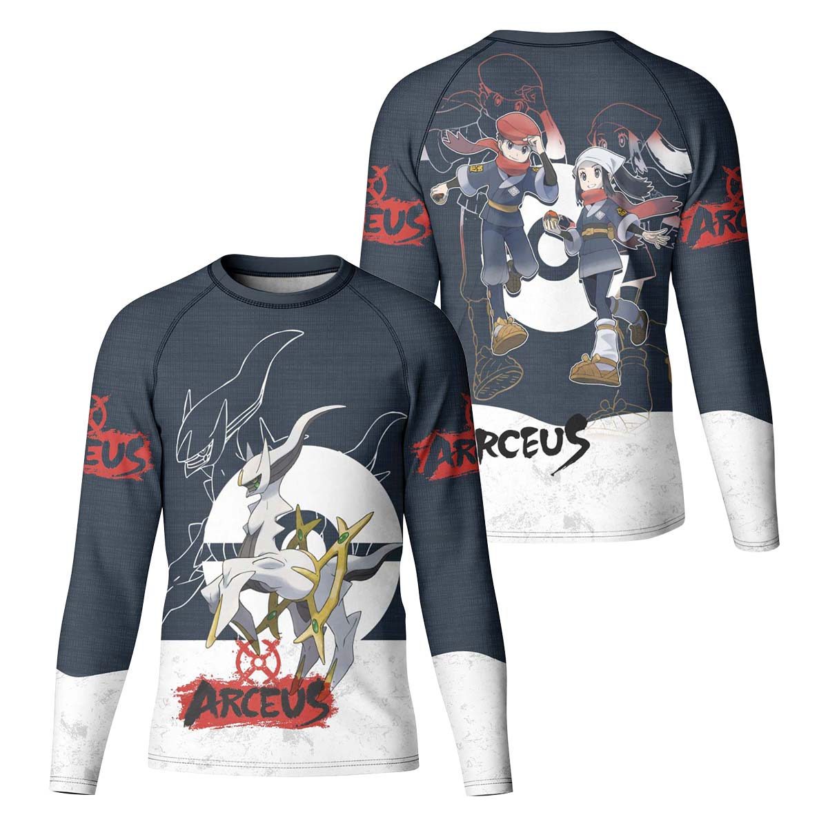 Pokemon Legend Arceus Kid Rash Guard