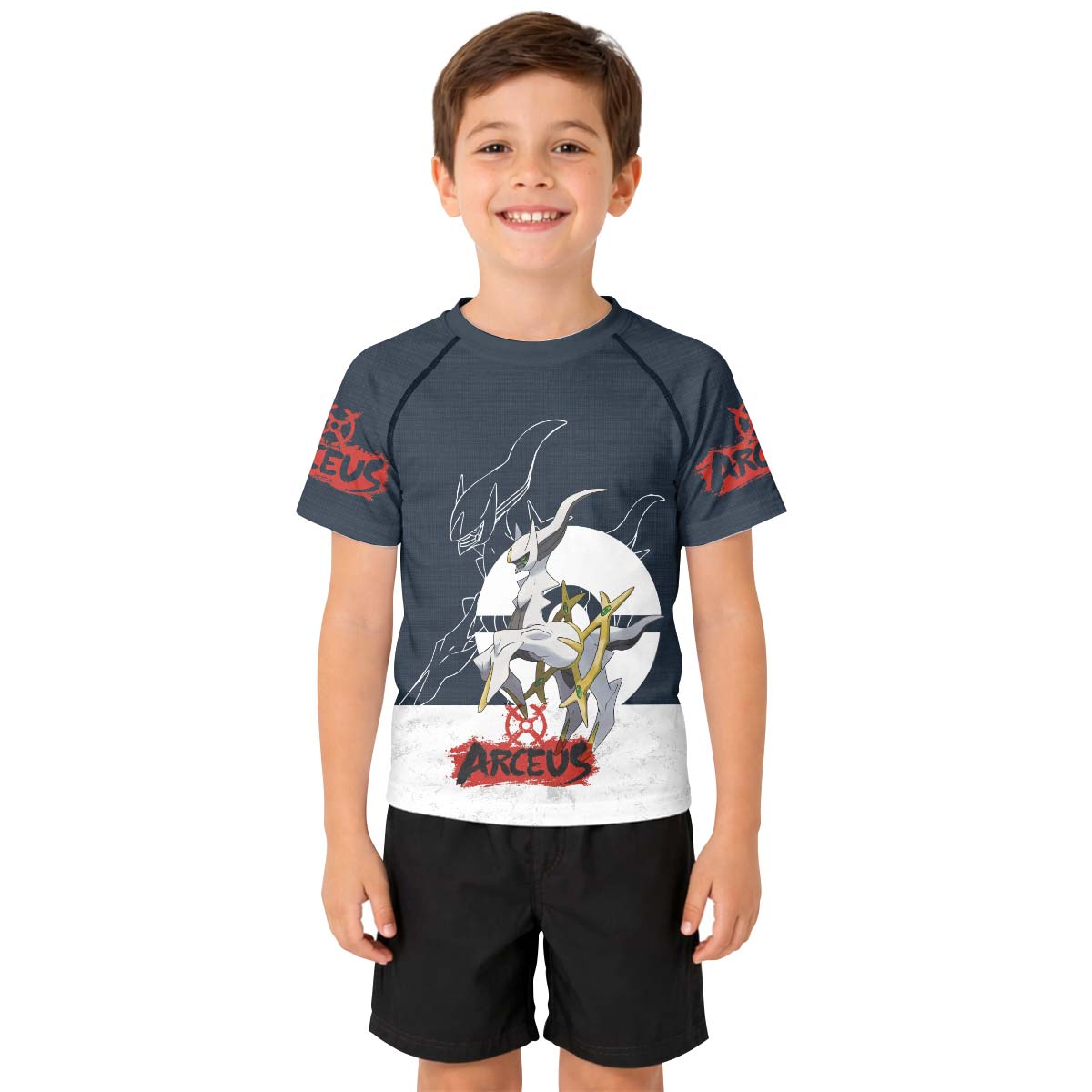  Pokemon Legend Arceus Kid Rash Guard