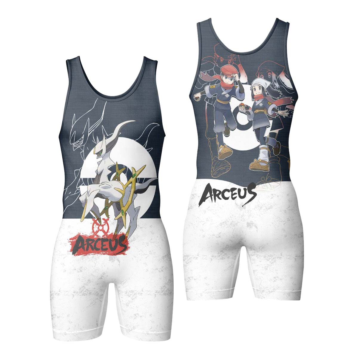  Pokemon Legend Arceus Wrestling Singlet