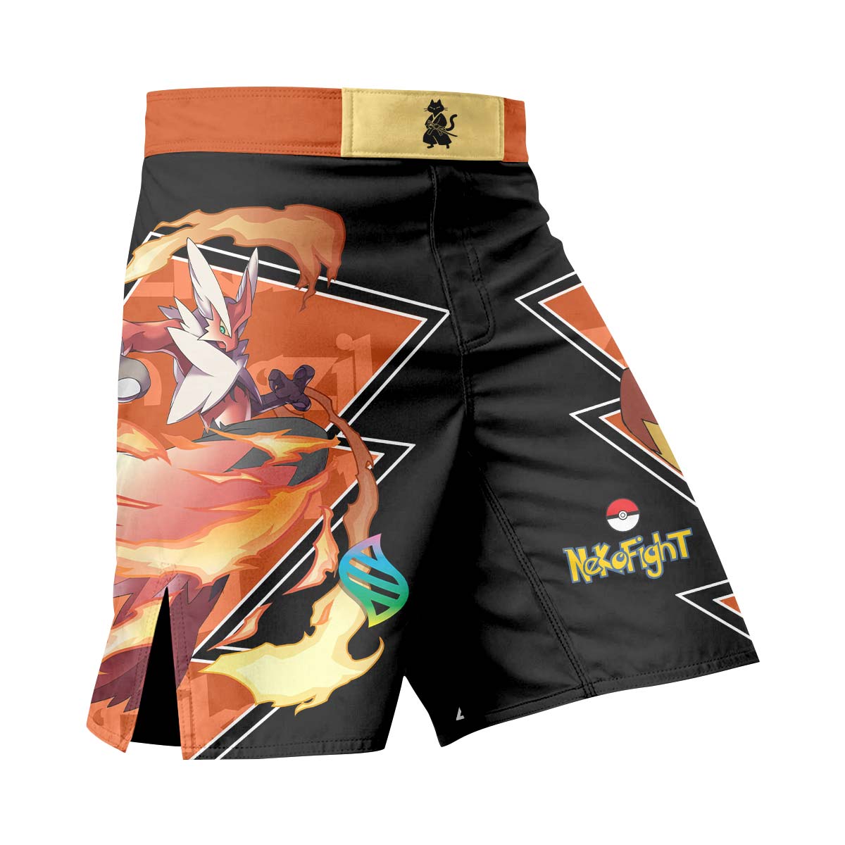 Pokemon Mega Blaziken Fight Shorts