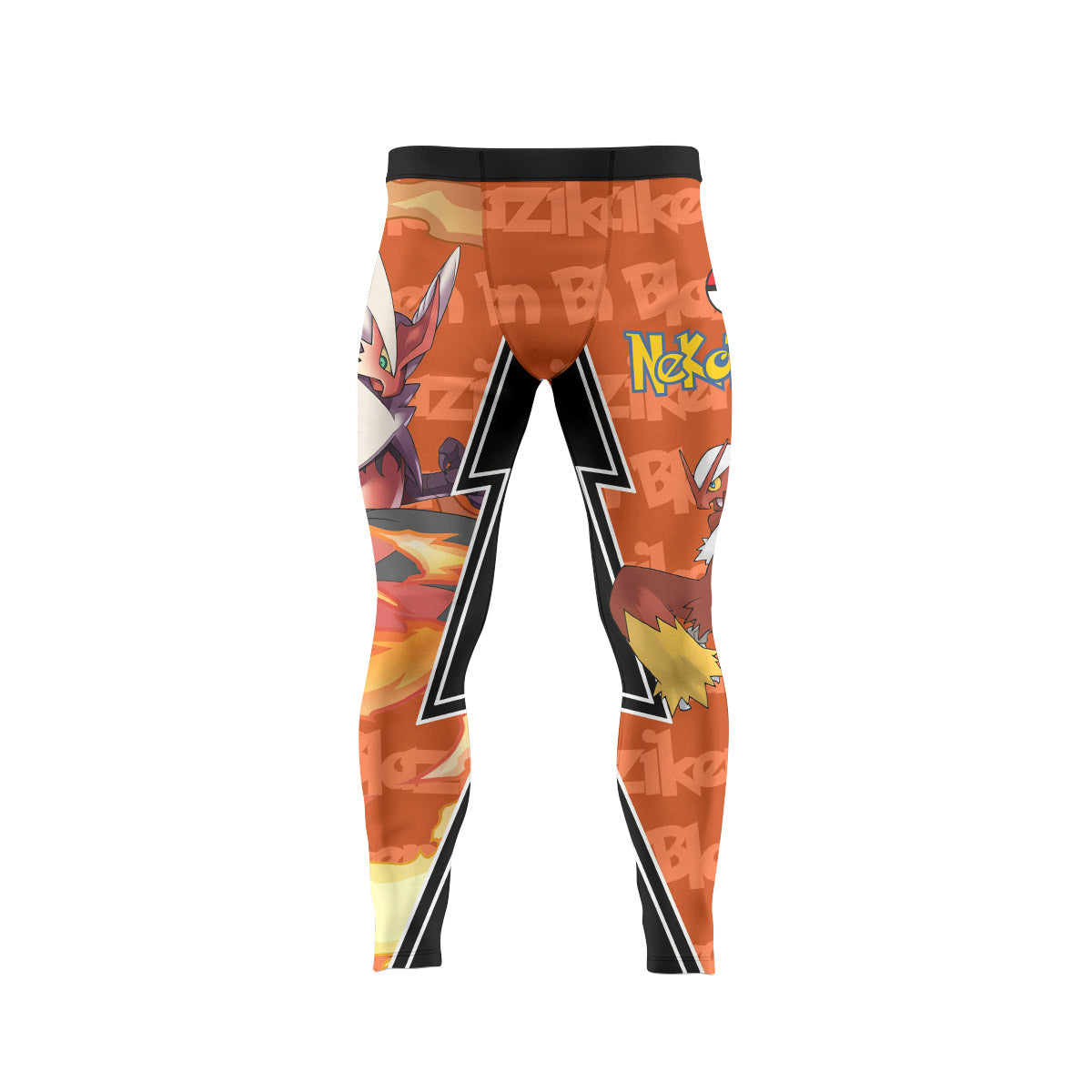  Pokemon Mega Blaziken Men's Compression Leggings