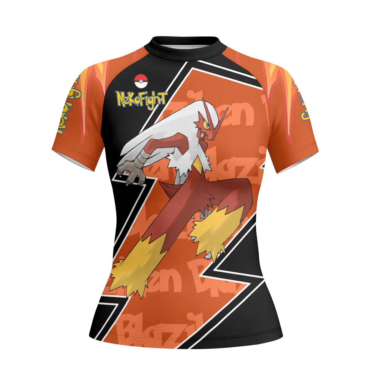 Pokemon Mega Blaziken Rash Guard