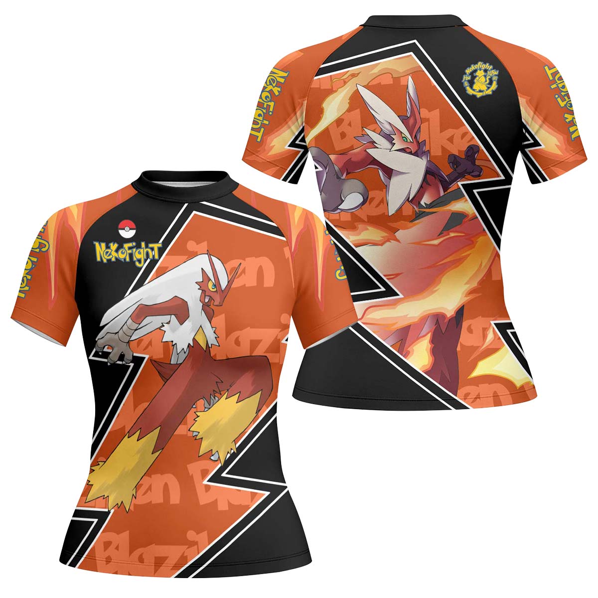 Pokemon Mega Blaziken Rash Guard