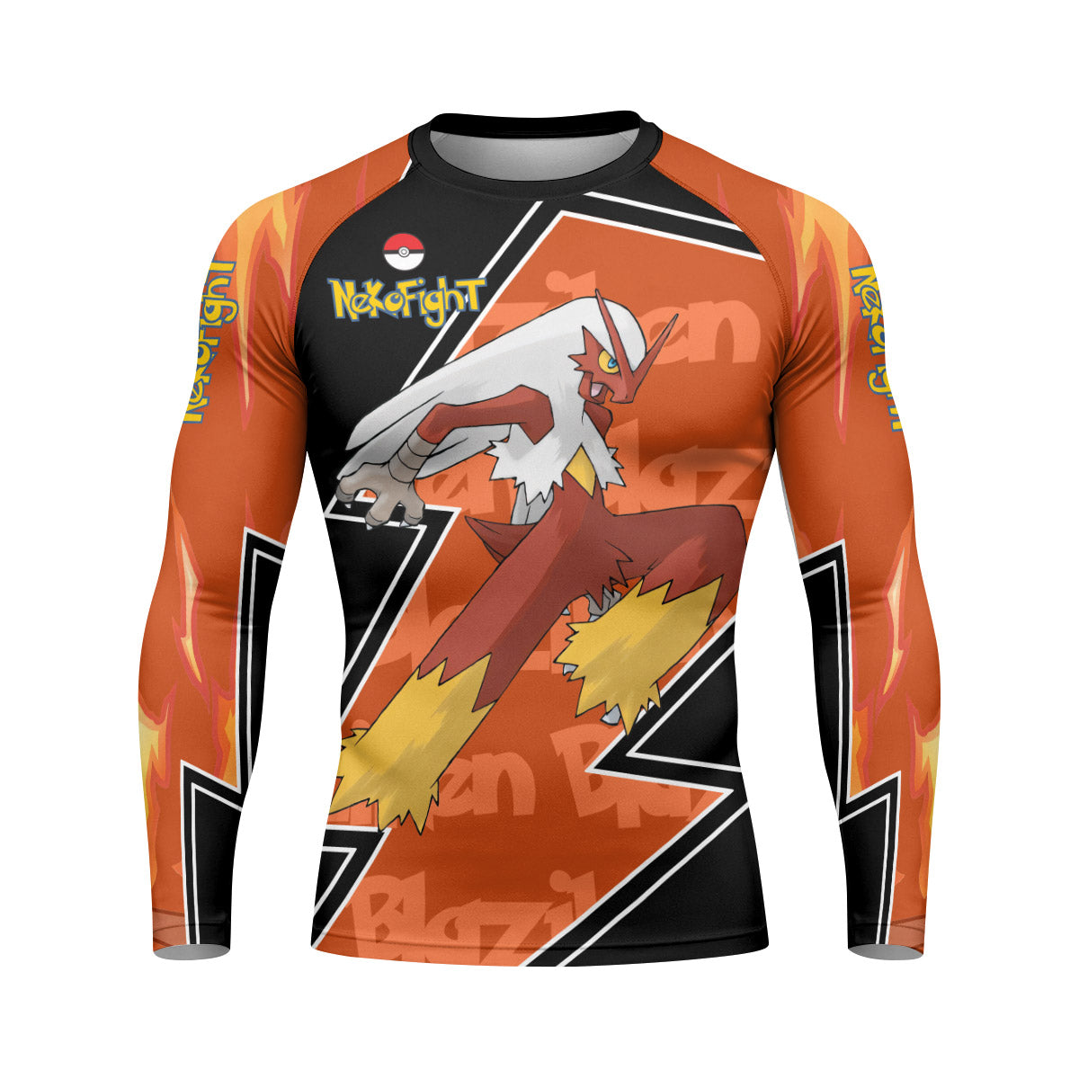 Pokemon Mega Blaziken Rash Guard