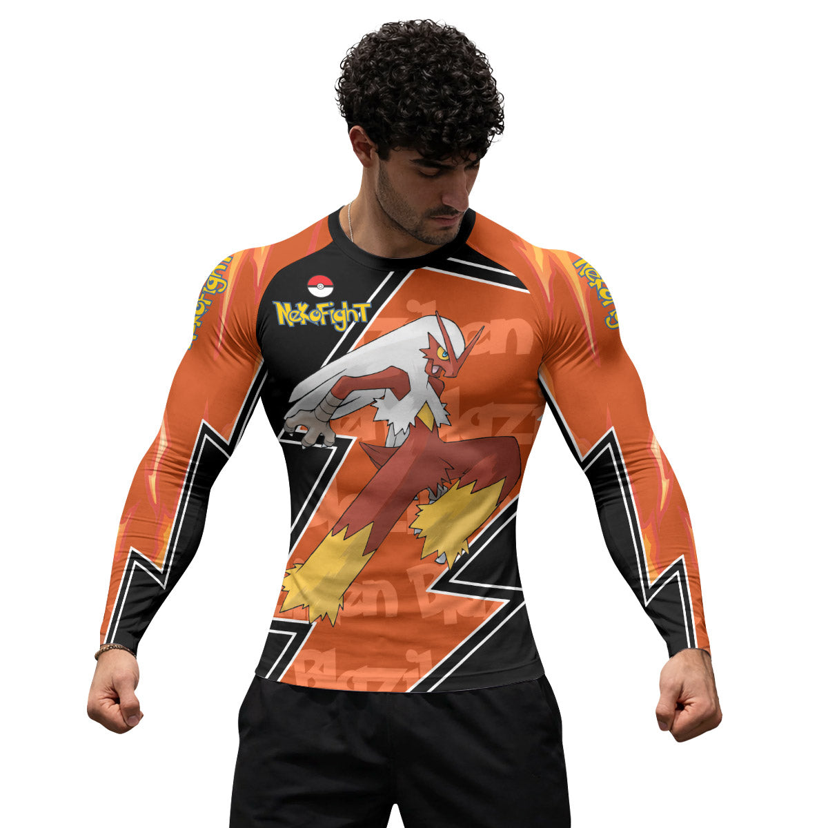 Pokemon Mega Blaziken Rash Guard