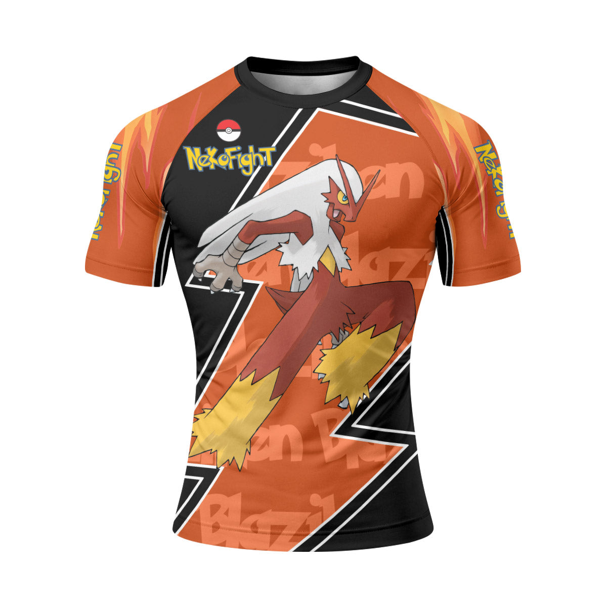 Pokemon Mega Blaziken Rash Guard