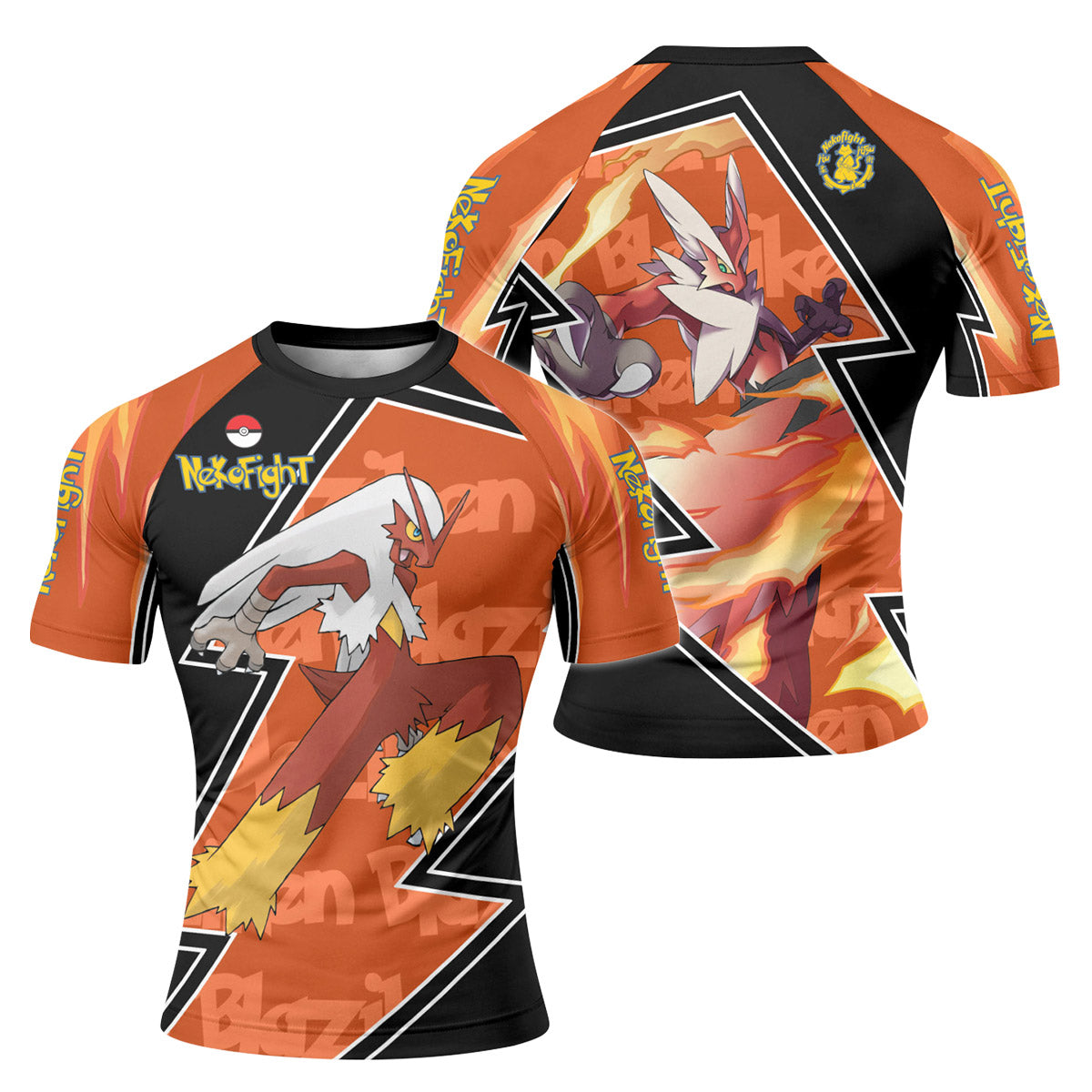 Pokemon Mega Blaziken Rash Guard