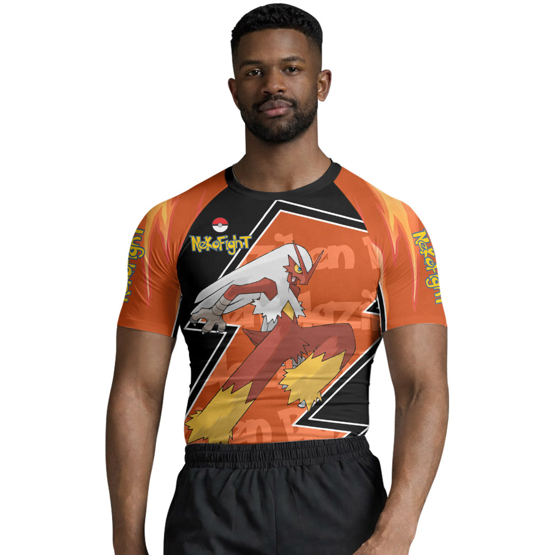 Pokemon Mega Blaziken Rash Guard