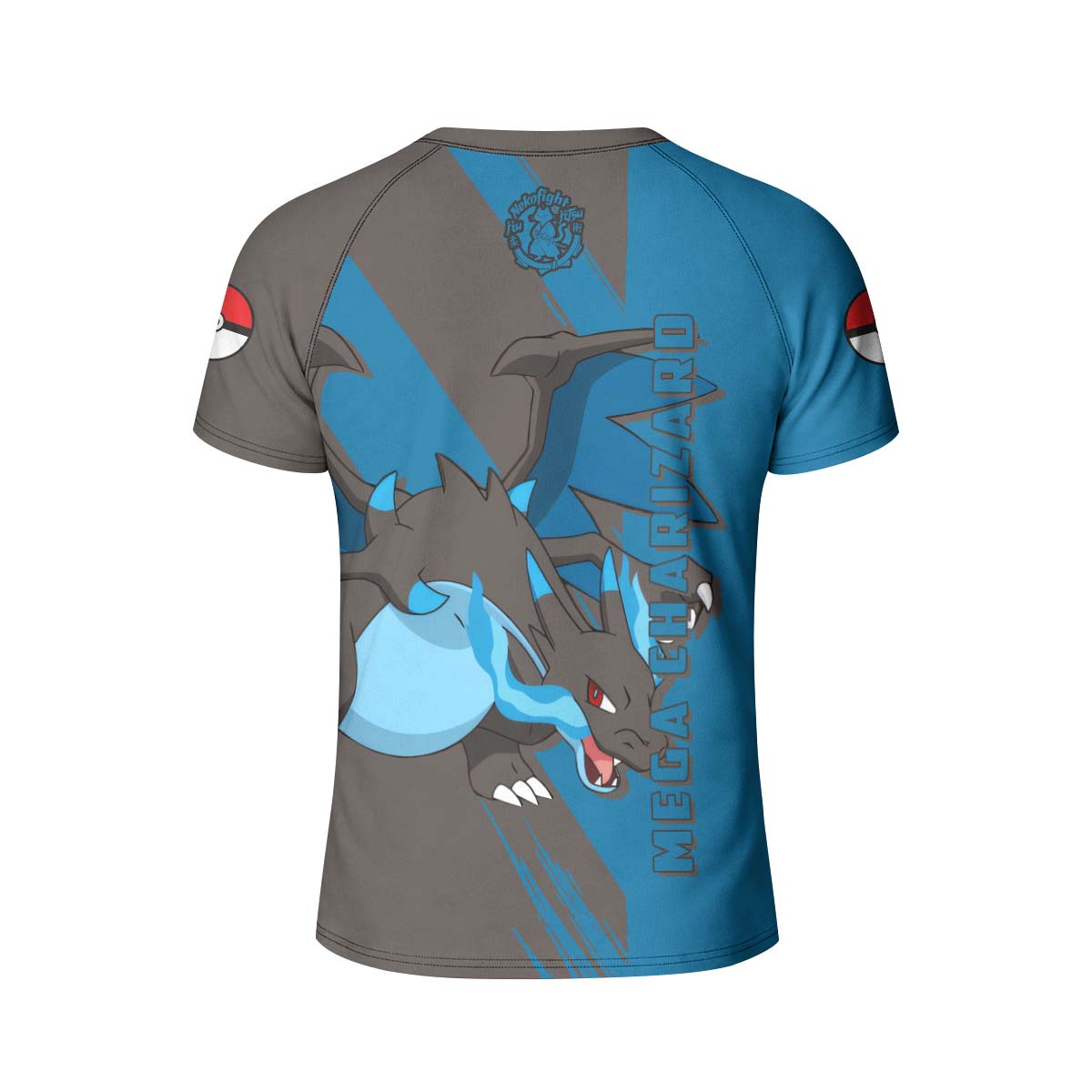 Pokemon Mega Charizard X Kid Rash Guard