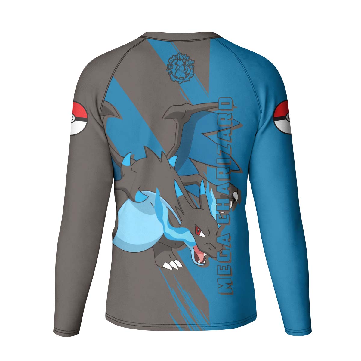 Pokemon Mega Charizard X Kid Rash Guard
