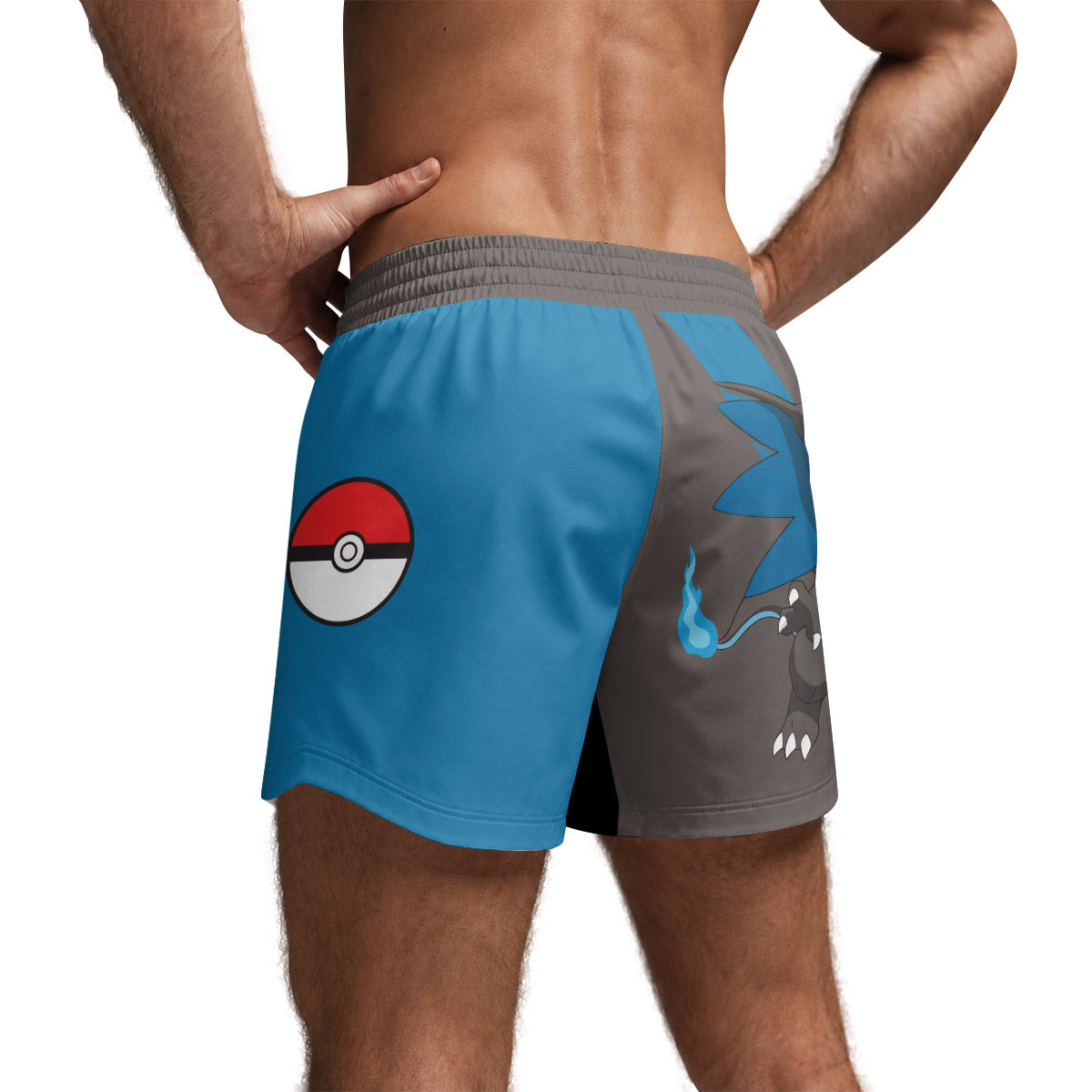 Pokemon Mega Charizard X Grappling Shorts