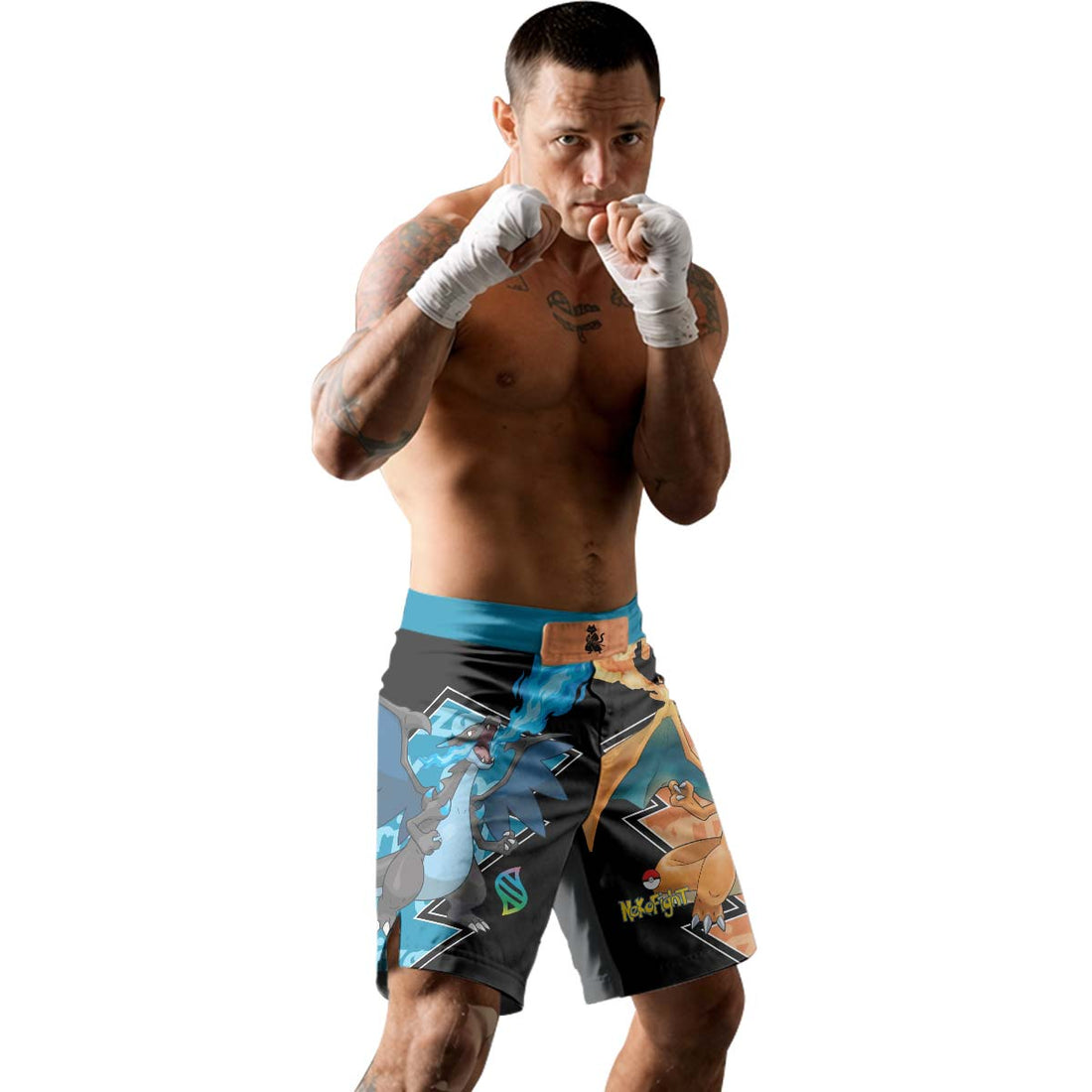 Pokemon Mega Charizard Fight Shorts