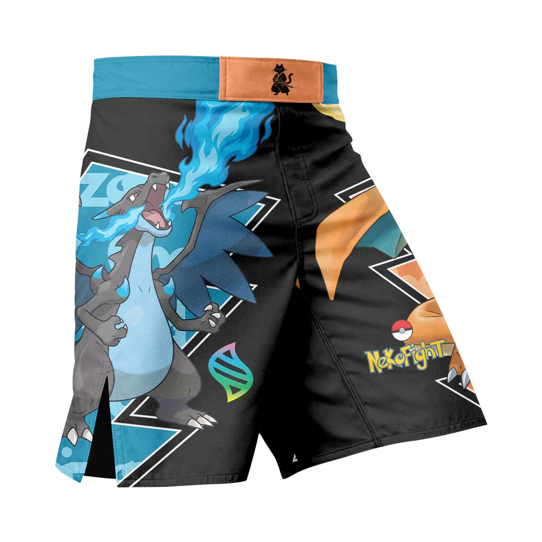 Pokemon Mega Charizard Fight Shorts