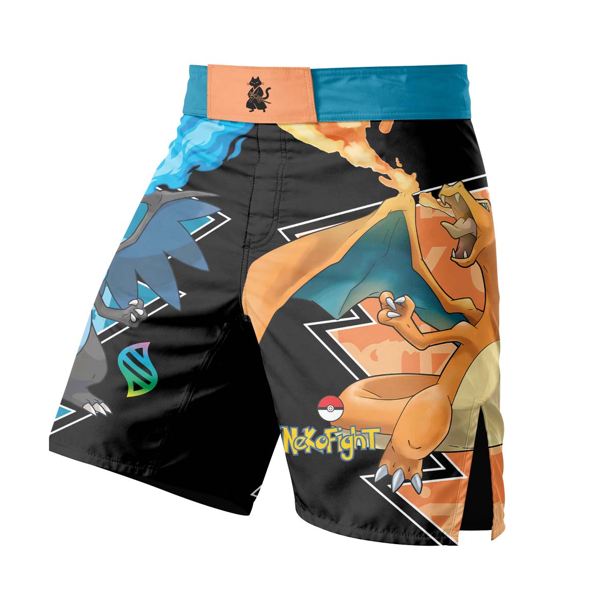 Pokemon Mega Charizard Fight Shorts