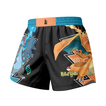 Pokemon Mega Charizard Grappling Shorts