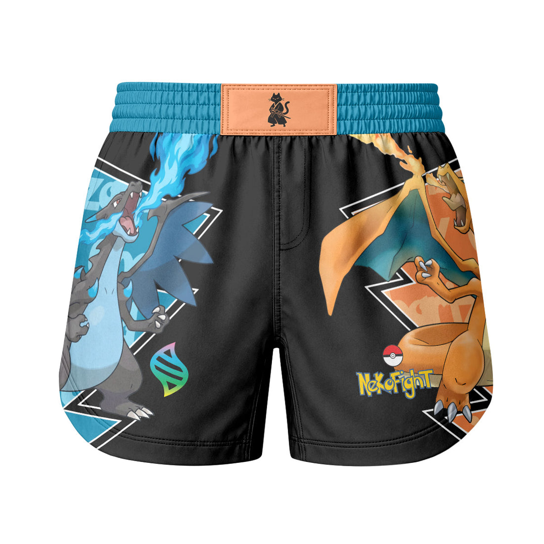 Pokemon Mega Charizard Grappling Shorts