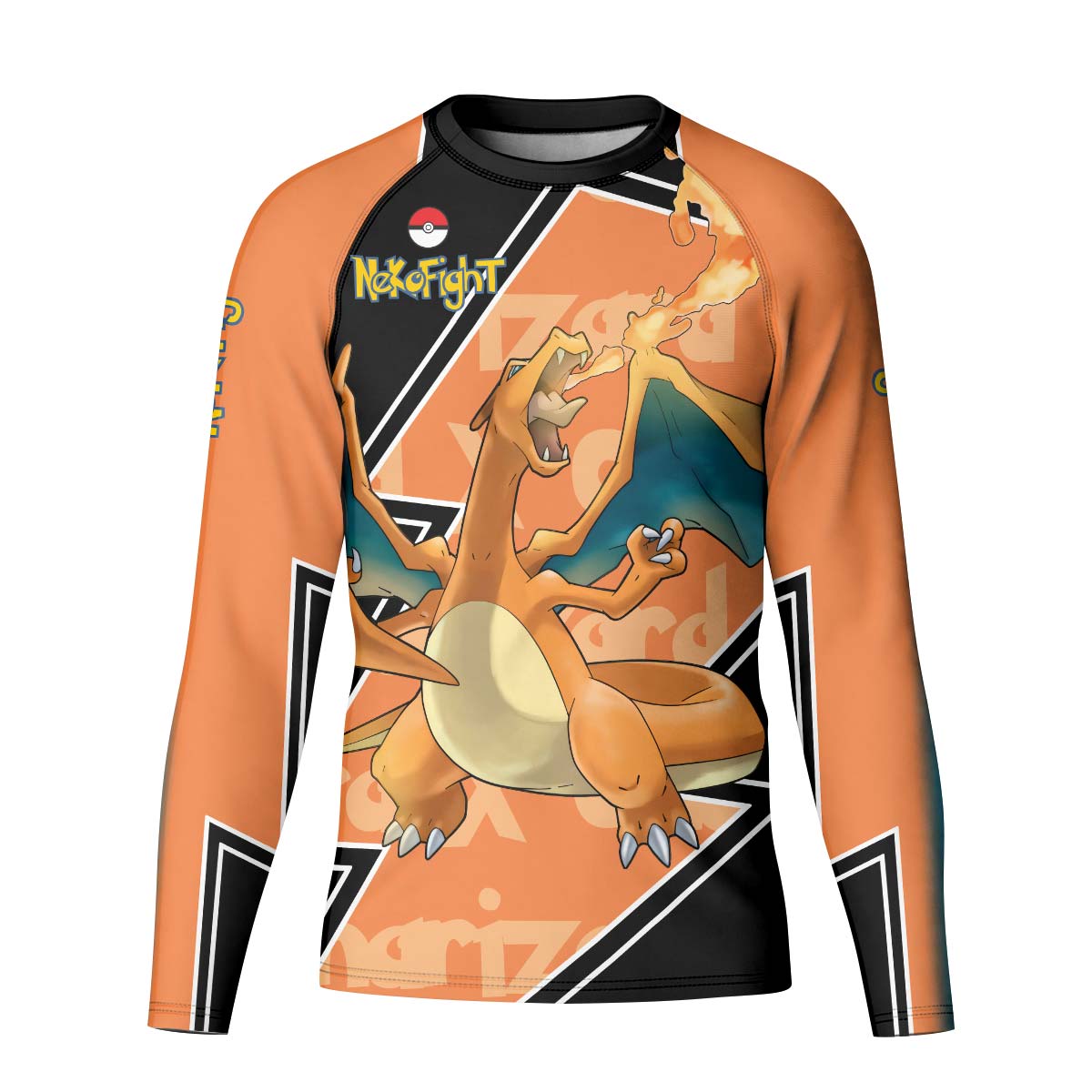 Pokemon Mega Charizard Kid Rash Guard