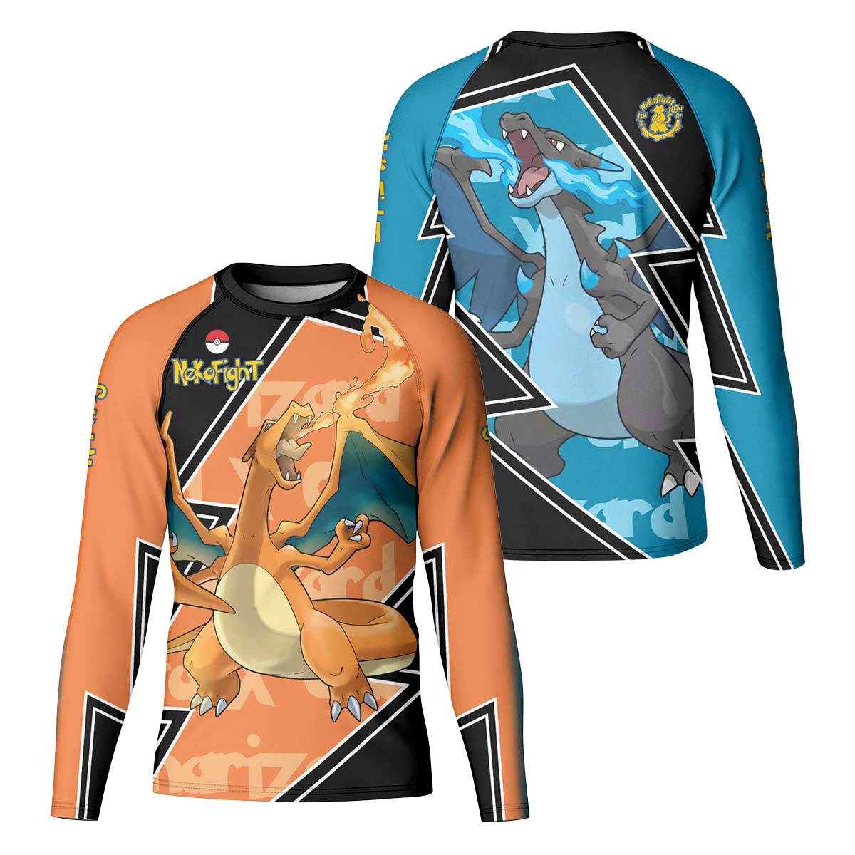 Pokemon Mega Charizard Kid Rash Guard