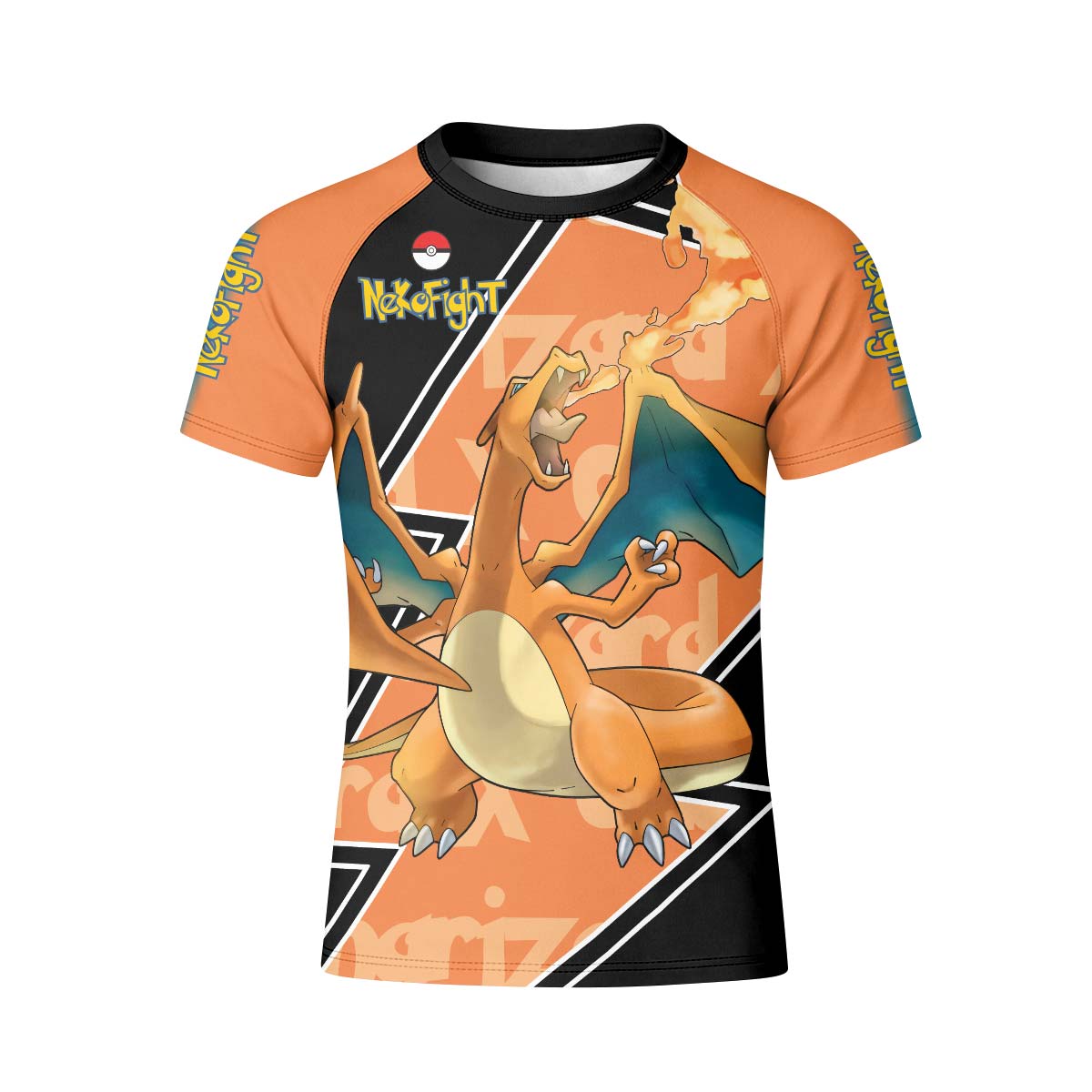 Pokemon Mega Charizard Kid Rash Guard