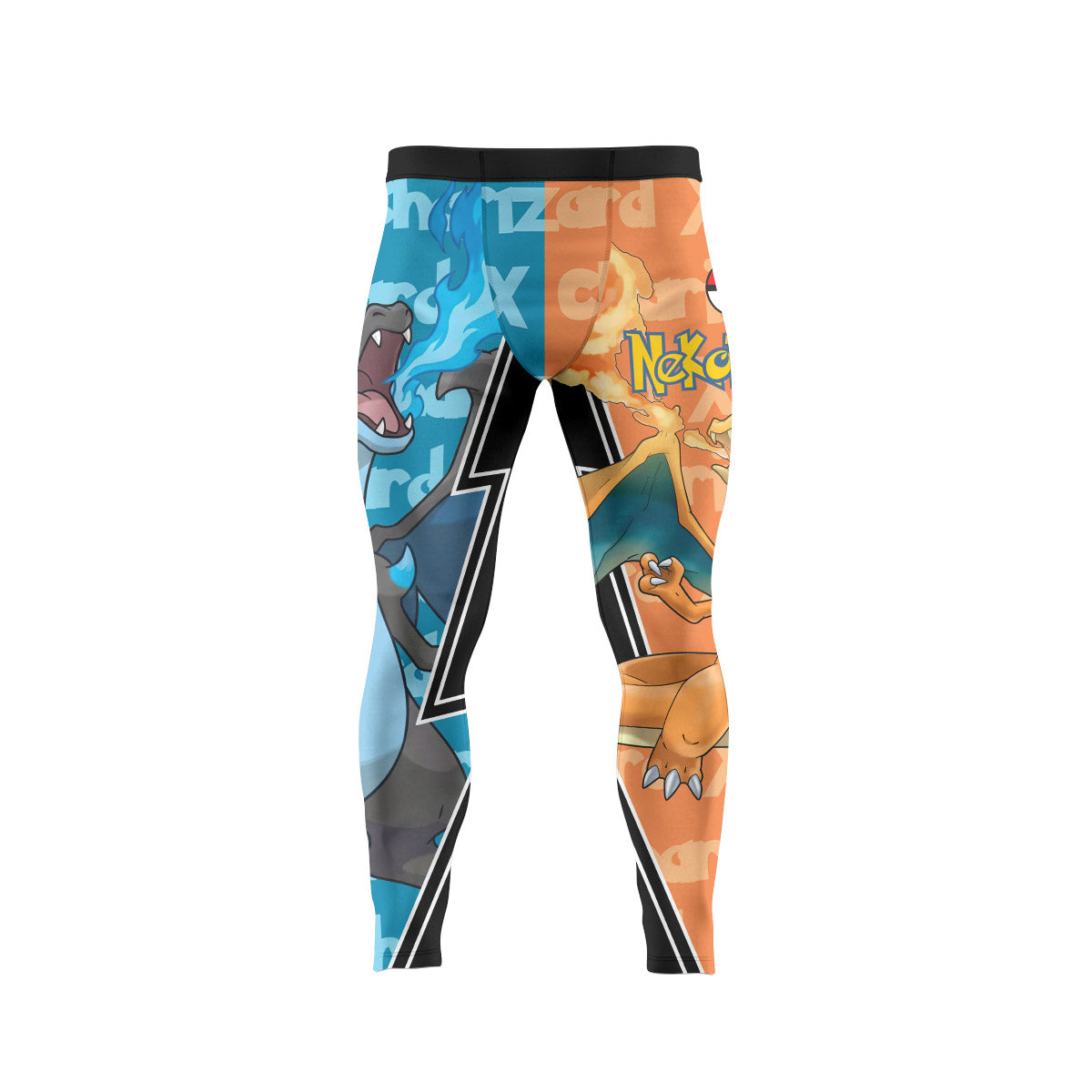  Pokemon Mega Charizard Men's Compression Leggings