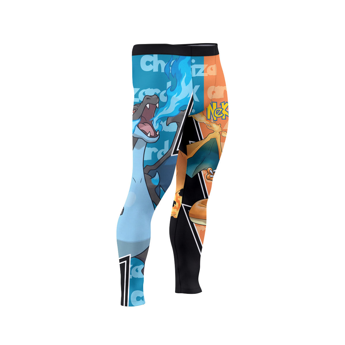  Pokemon Mega Charizard Men's Compression Leggings