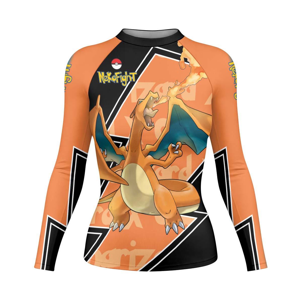 Pokemon Mega Charizard Rash Guard
