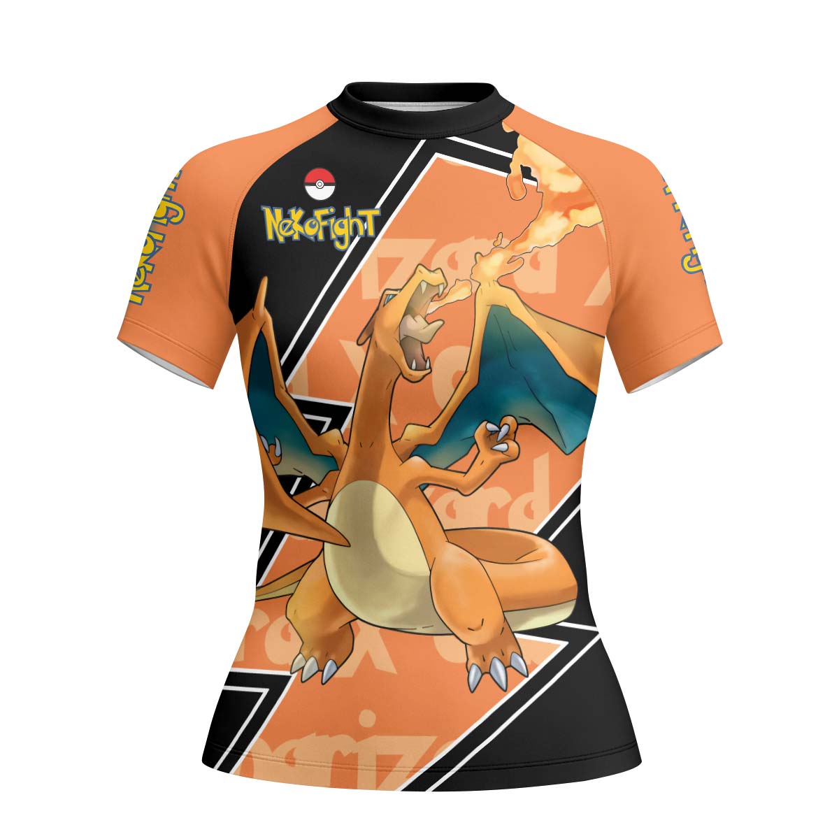 Pokemon Mega Charizard Rash Guard