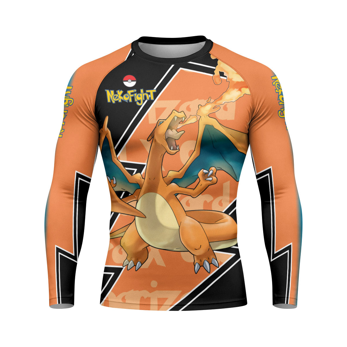 Pokemon Mega Charizard Rash Guard