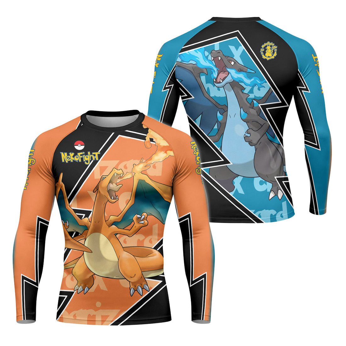 Pokemon Mega Charizard Rash Guard