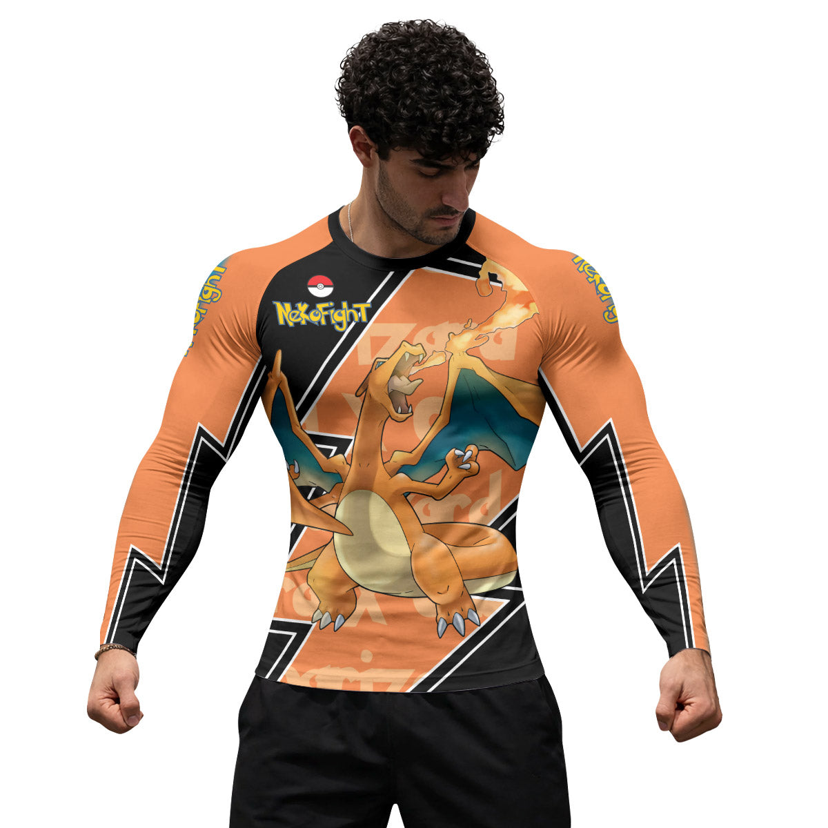 Pokemon Mega Charizard Rash Guard