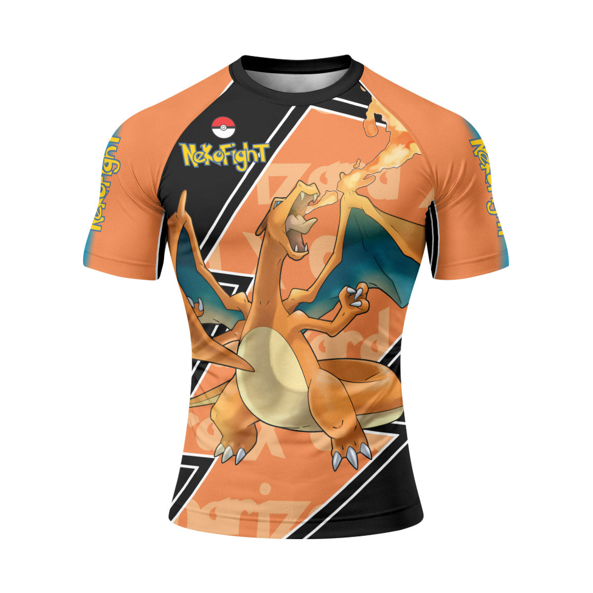Pokemon Mega Charizard Rash Guard