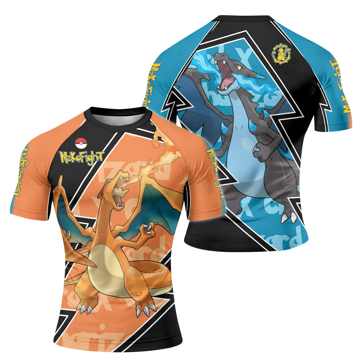 Pokemon Mega Charizard Rash Guard