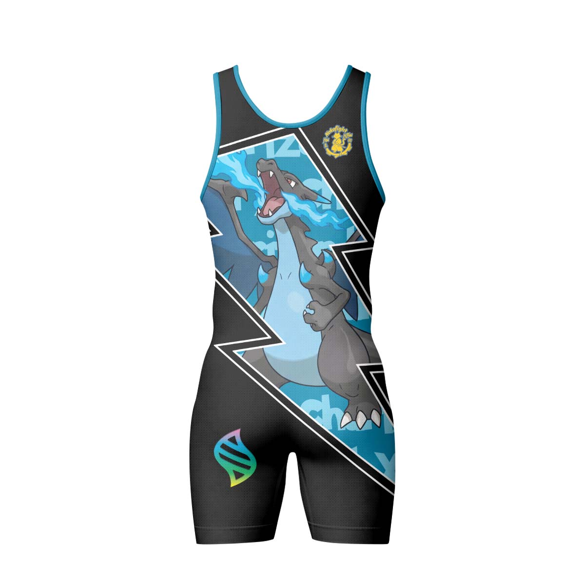 Pokemon Mega Charizard Wrestling Singlet